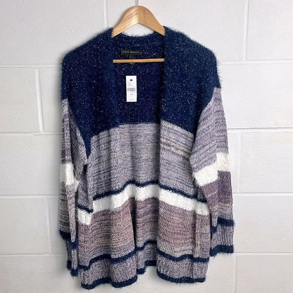 Lane Bryant open front cardigan